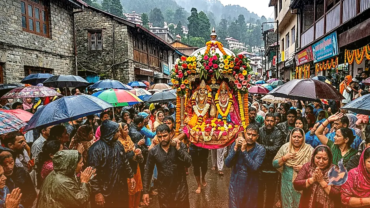 Nainital Bids Tearful Farewell to Goddess Nanda-Sunanda Amid Showers and Sea of Devotees