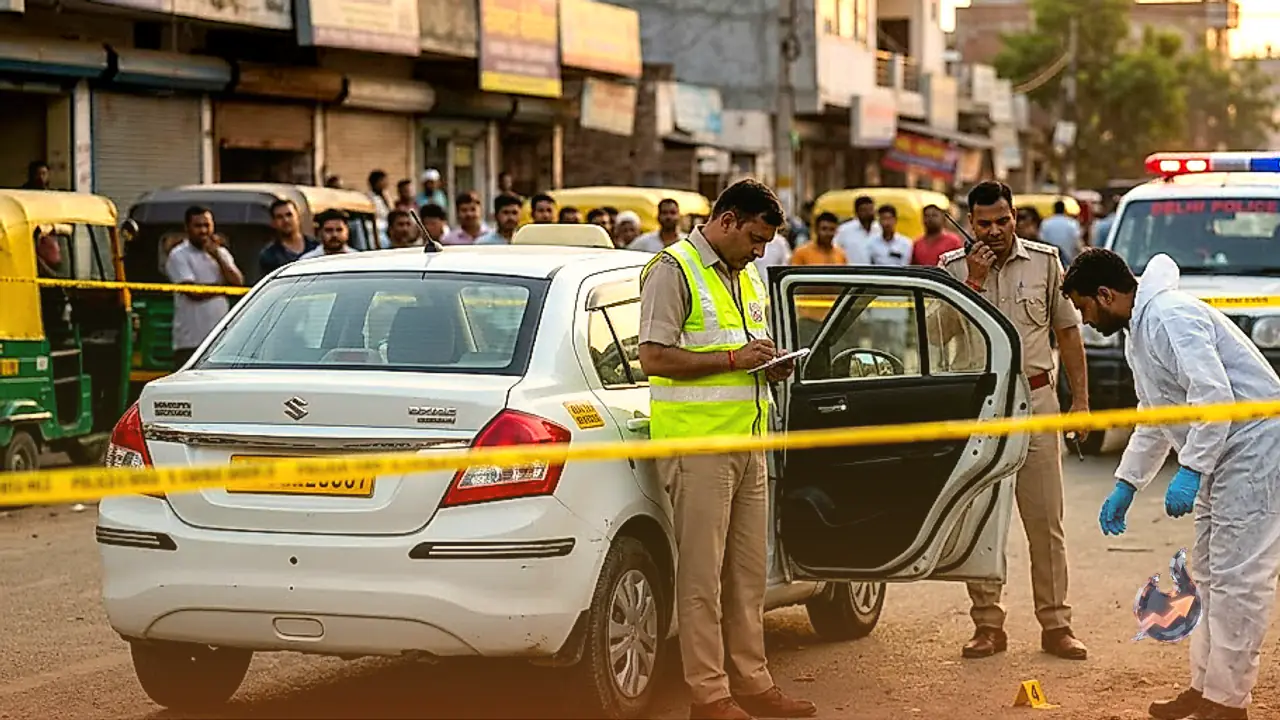 Body Discovered Inside Cab in Najafgarh: Police Stunned by Macabre Positioning