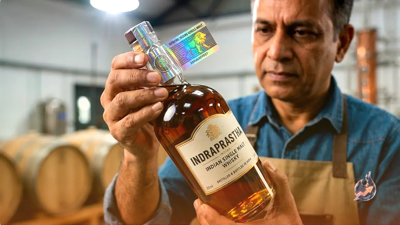Every Indian Single Malt Bottle Will Soon Carry a Hologram That Instantly Reveals If It's Real