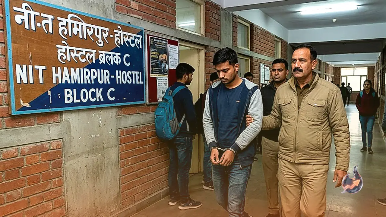 Former IIT Mandi Student Arrested for Thefts at NIT Hamirpur Hostels After Heavy Online Gaming Losses