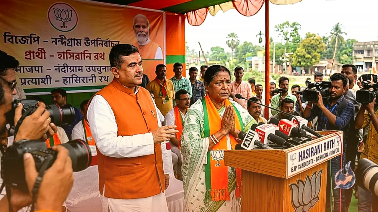 BJP fields Hasirani Rath, mother of Suvendu Adhikari's deceased aide, for Nandigram bypoll