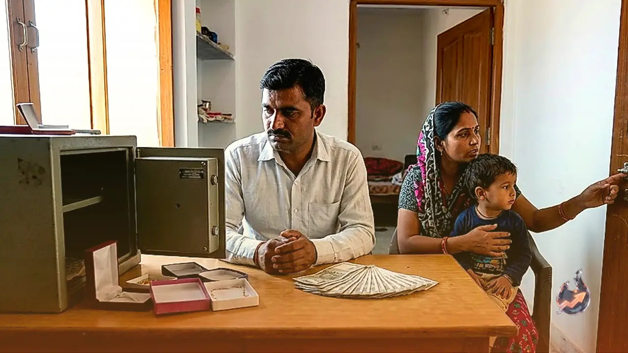 नापासर में बदमाशों का तांडव: पुलिसकर्मी का परिवार कमरे में कैद, लाखों के गहने और 3.20 लाख रुपये कैश पार