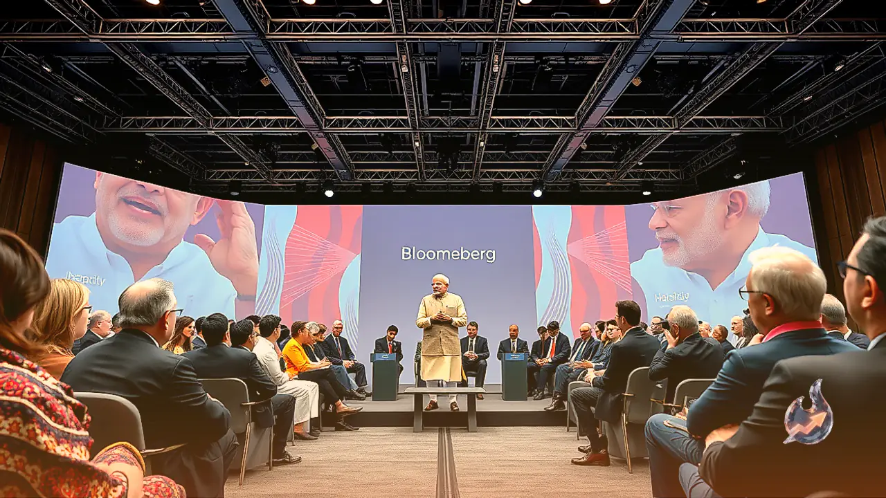ब्लूमबर्ग न्यू इकॉनमी फोरम में नरेंद्र मोदी का संबोधन, वैश्विक मंच पर रखी बात