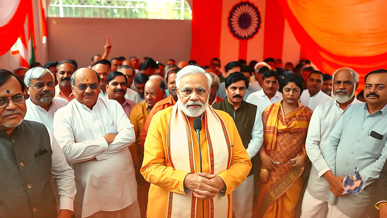 सरकार प्रमुख के रूप में नरेंद्र मोदी के 25 साल पूरे, अमित शाह ने गुरुग्राम में विकसित भारत संकल्प सभा को किया संबोधित
