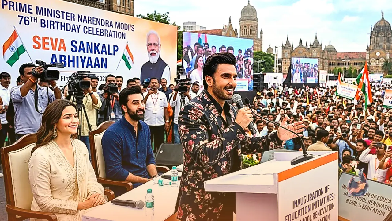 नरेंद्र मोदी के 76वें जन्मदिन पर रणवीर सिंह, आलिया भट्ट और रणबीर कपूर ने शिक्षा सुधार के लिए किए बड़े ऐलान