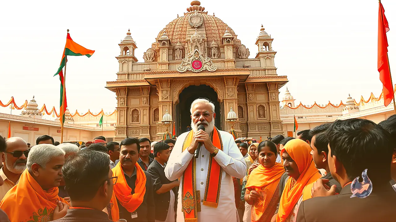 सरकार के मुखिया के तौर पर नरेंद्र मोदी के 25 साल पूरे, विनायक मंदिर में पूजा के बाद आज दिल्ली में सेवा ज्योति यात्रा को करेंगे संबोधित