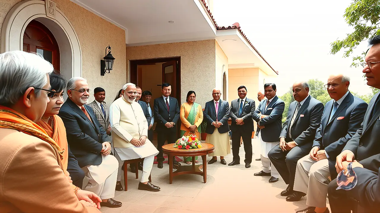 Narendra Modi Meets Guy Parmelin at Hyderabad House to Deepen India-Switzerland Ties