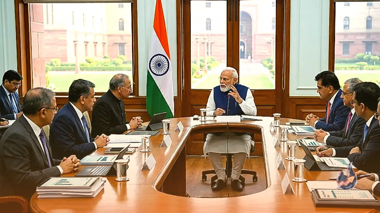 Narendra Modi Chairs High-Level Meeting With Secretaries to Review Key Economic and Technology Sectors