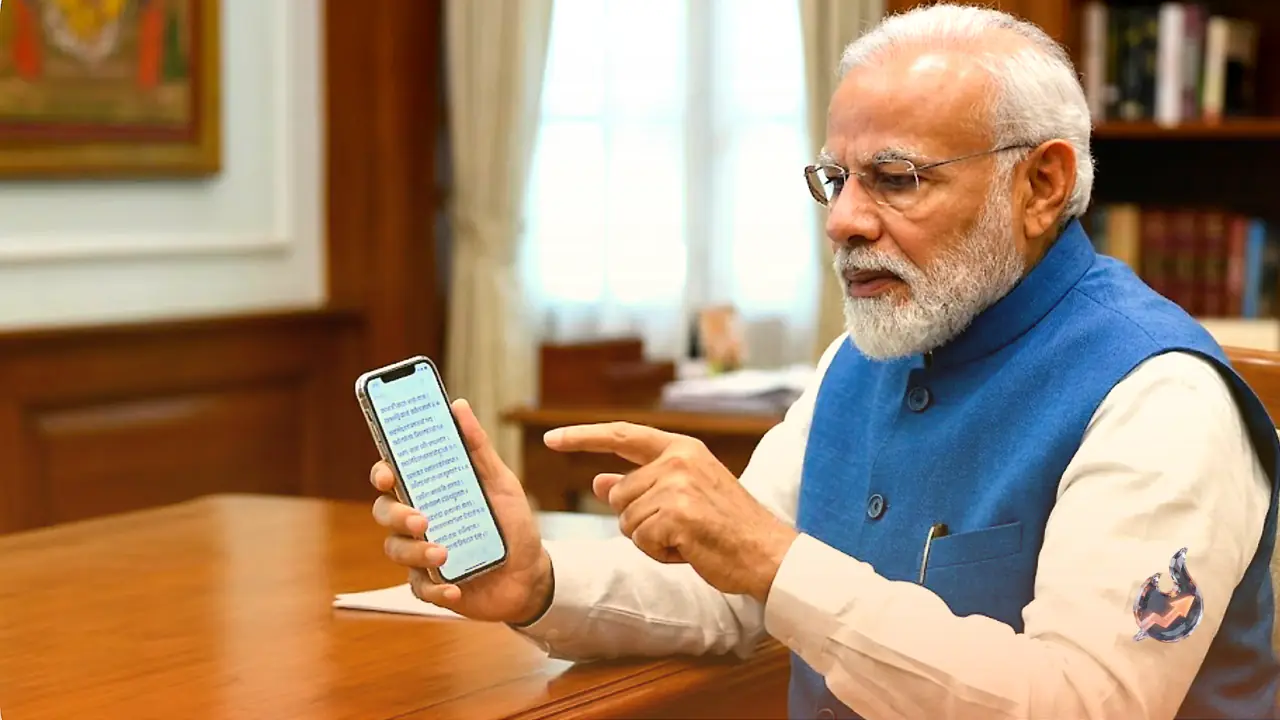 Narendra Modi Posts Sanskrit Shloka on X Outlining Six Virtues That Lead to Success in Life's Toughest Challenges