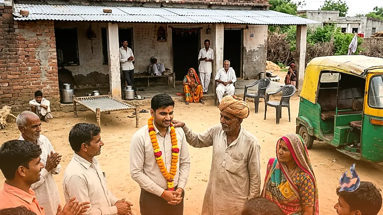 Naresh Kumar Cracks RAS 2024 to Become First Tehsildar from Anadra Village, Overcoming Humble Background