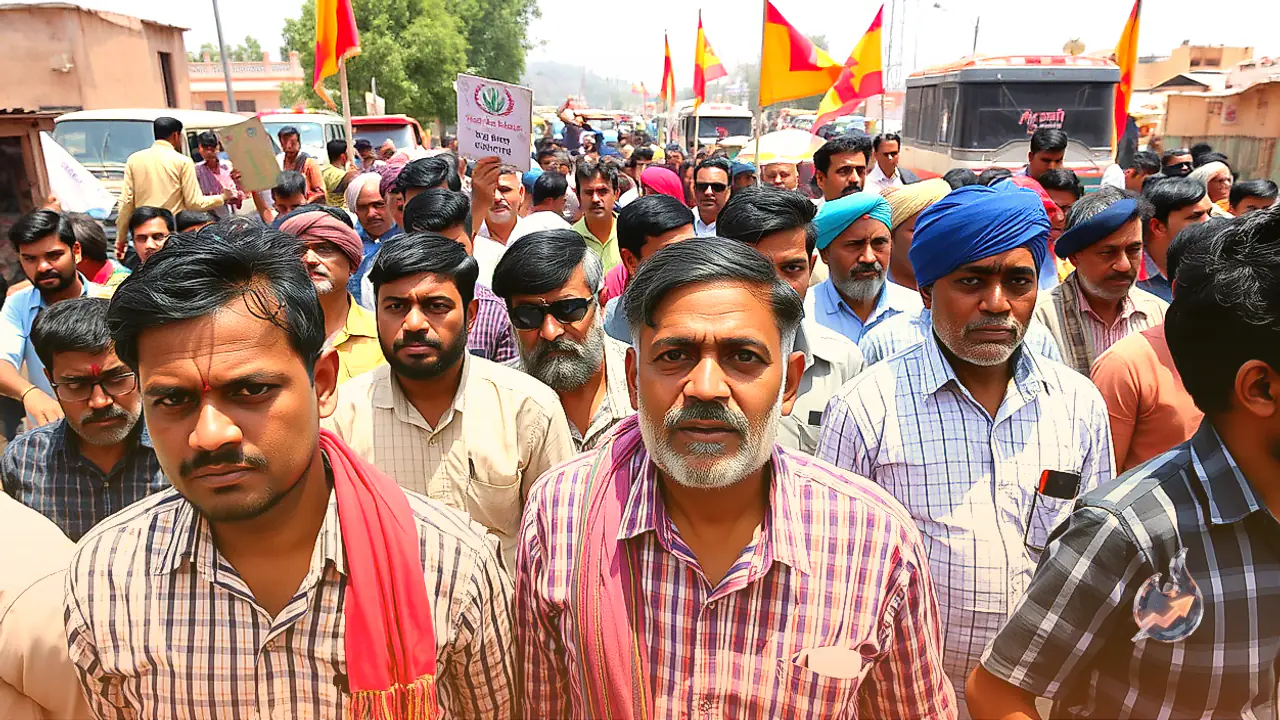 राजस्थान में खाद संकट पर नरेश मीणा का मार्च, राजधानी सीमा पर भारी पुलिस घेराबंदी