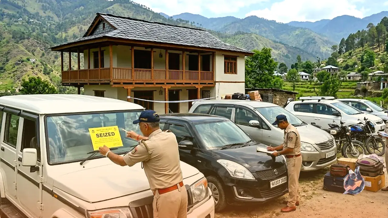 नशे की कमाई से खड़ा किया करोड़ों का साम्राज्य, सिरमौर में महमूद अली की 4.41 करोड़ की संपत्ति पर पुलिस का शिकंजा