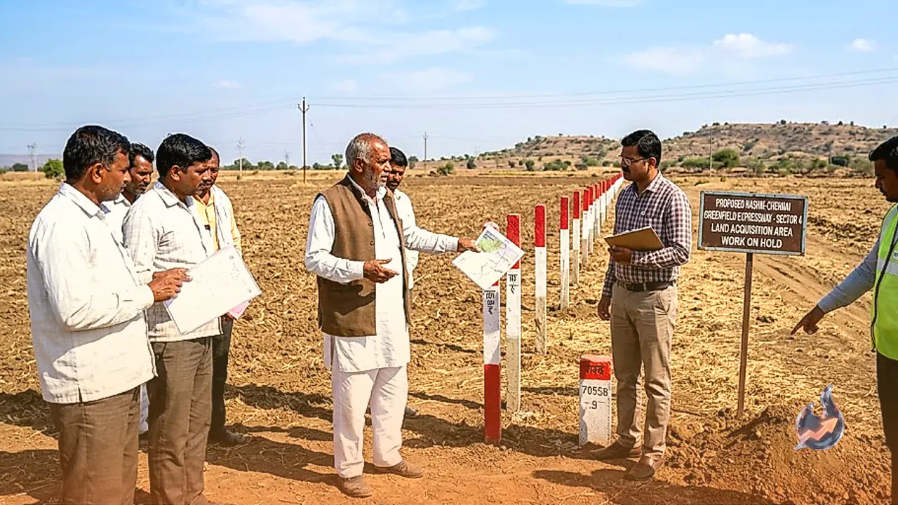 Nashik to Chennai Greenfield Expressway Bidding Put on Hold as Land Acquisition Lags in Maharashtra