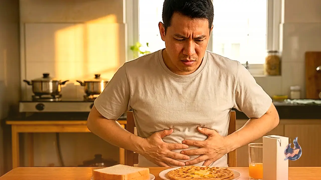 These 3 common breakfast foods could be the reason your stomach feels bloated all day