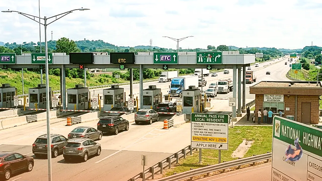 National highway toll rules to change from November 1, annual pass rates set for locals
