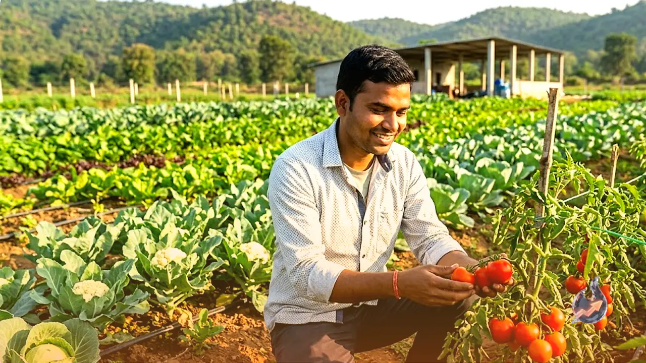 Palamu Graduate Rejects City Job Hunt to Build Lucrative Vegetable Farming Venture