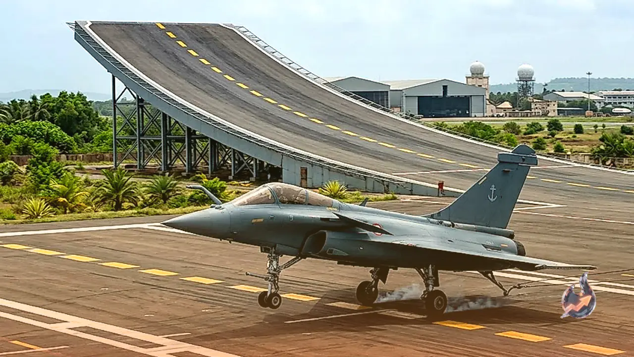 Naval Aviation Milestone: Rafale-M Touches Down in Goa for Critical INS Vikrant Deck Compatibility Trials