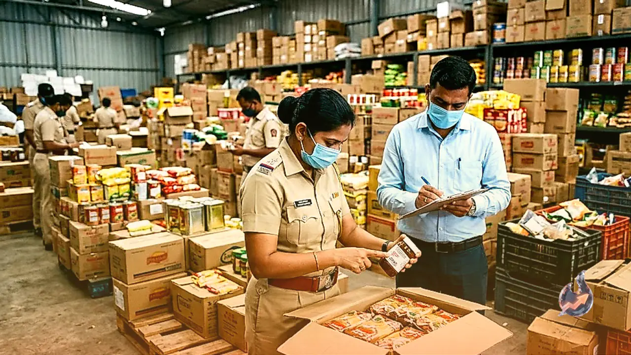 Expiry Date Tampering Racket Busted in Navi Mumbai, FDA and Police Seize Food Stock Worth 75 Lakhs