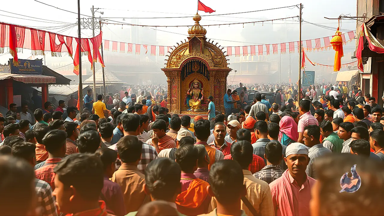 Navratri Draws Thousands to Deshnok Karni Mata Shrine as Devotees Seek Glimpse of Sacred White Rats