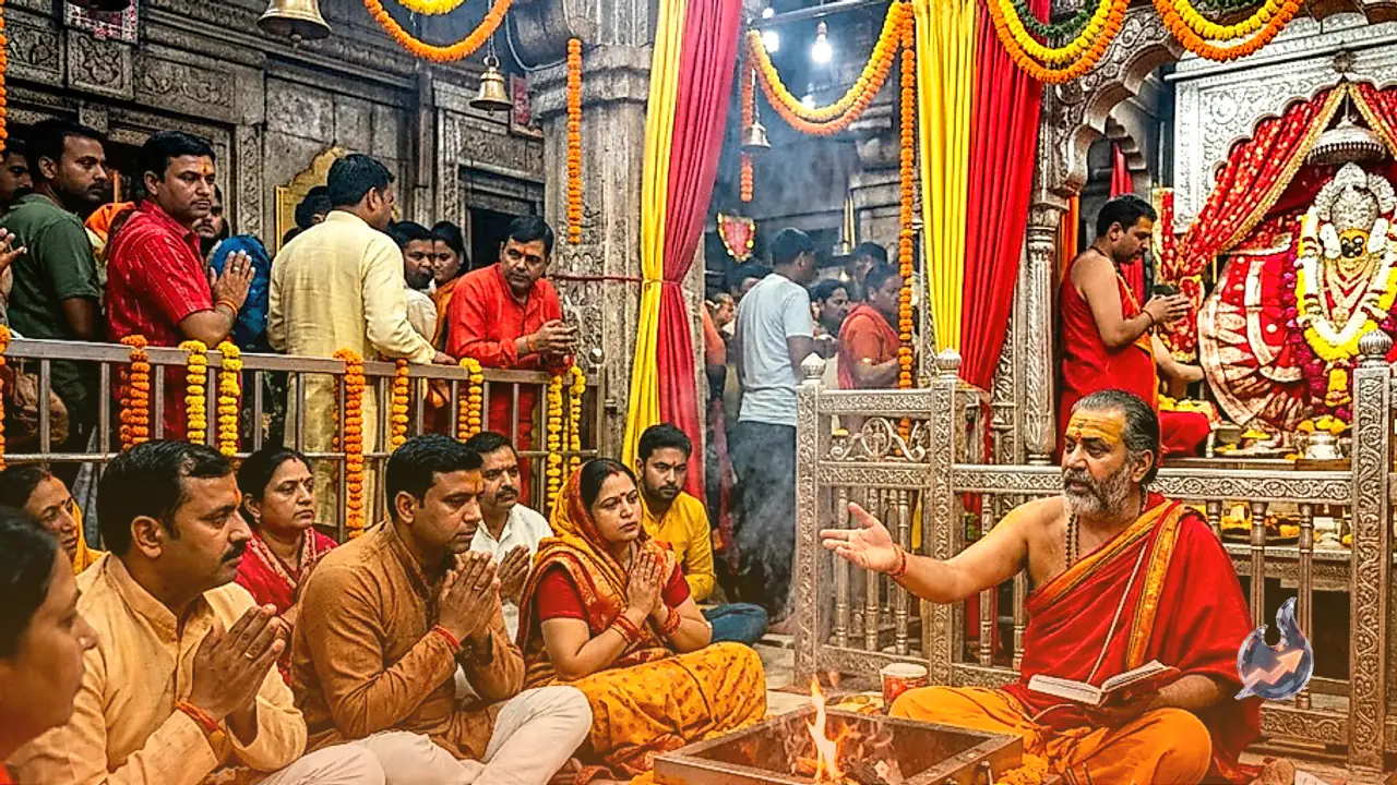 Navratri Rituals at Vindhyachal Shrine Offer Shield Against Obstacles, Acharya Explains Core Practices