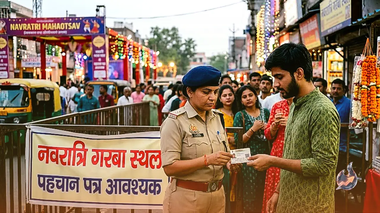Navratri Row in Kanpur as Demands Rise for Identity Checks at Garba Venues and Temple Stalls