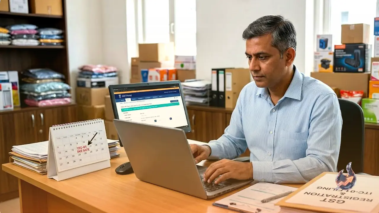 Save Tax Credits On Pre Registration Stock By Filing GST ITC-01 On Time
