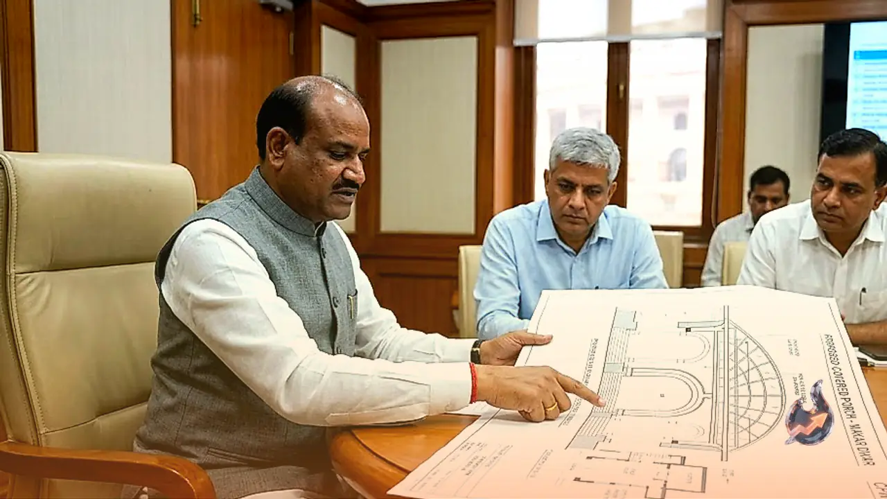New Porch Planned for Parliament Makar Dwar Following Viral Rainy Video of MPs