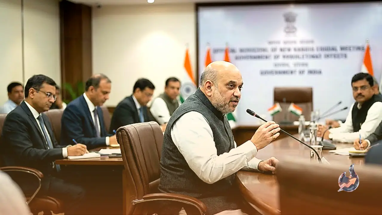 नयी दिल्ली में केंद्रीय गृह मंत्री अमित शाह ने प्रहार आतंकवाद रोधी रणनीति सम्मेलन की अध्यक्षता की