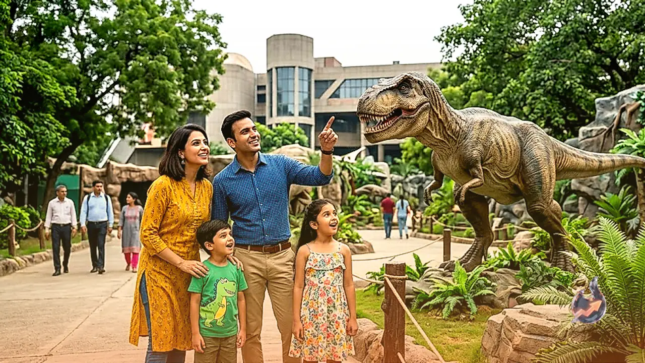 NCR's first Jurassic park opens at Delhi National Science Center