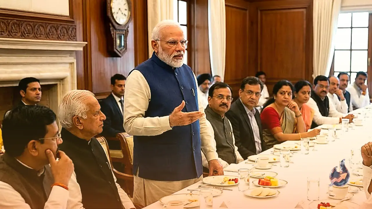 Prime Minister Narendra Modi Shares Key Advice on Public Conduct and Citizen Outreach During Breakfast Meeting with NDA MPs