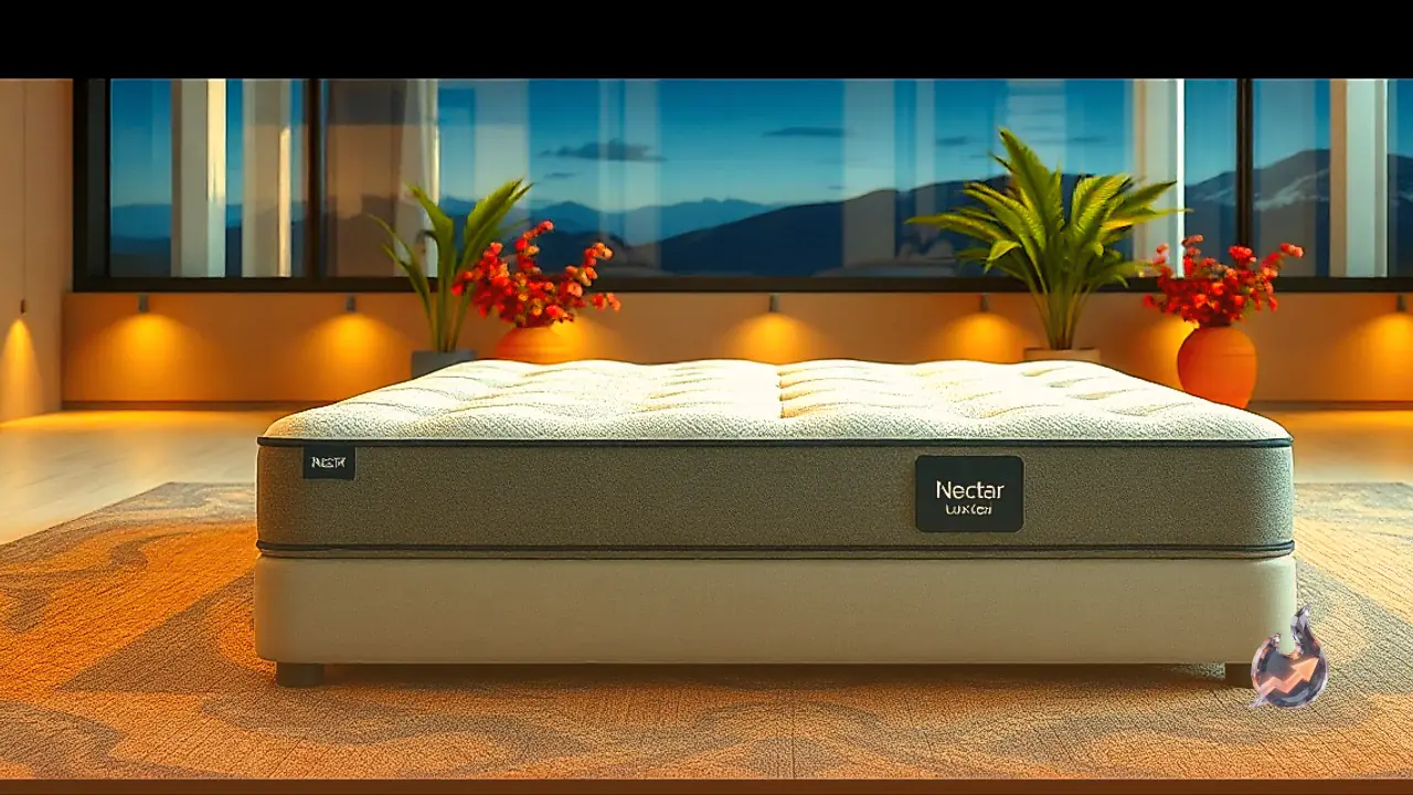 Plush Comfort Meets Pocket Springs in the Nectar Luxe Hybrid Bed