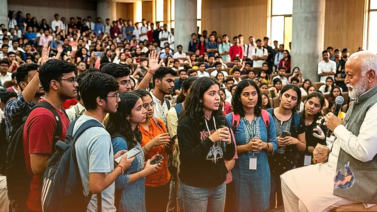 RSS Shift Post NEET Protests: Mohan Bhagwat to Hold Direct Dialogue with Gen-Z in Mumbai