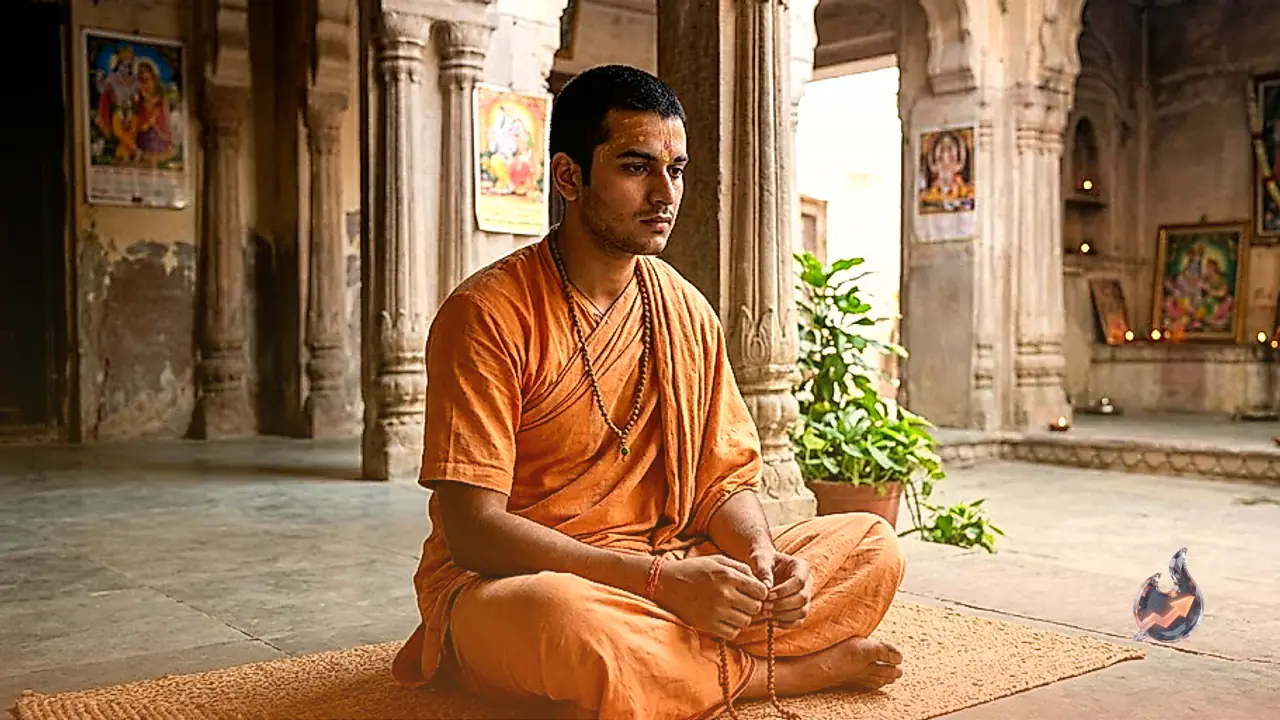 Bihar Student Embraces Monkhood in Vrindavan After Failing NEET Medical Entrance Exam