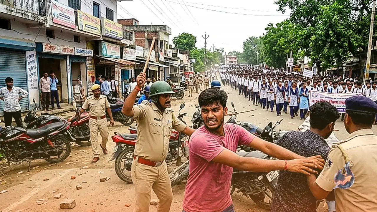 NEET Paper Leak Outrage Spreads Across Bihar: Violence Erupts in Katihar as Munger Holds Massive Rally