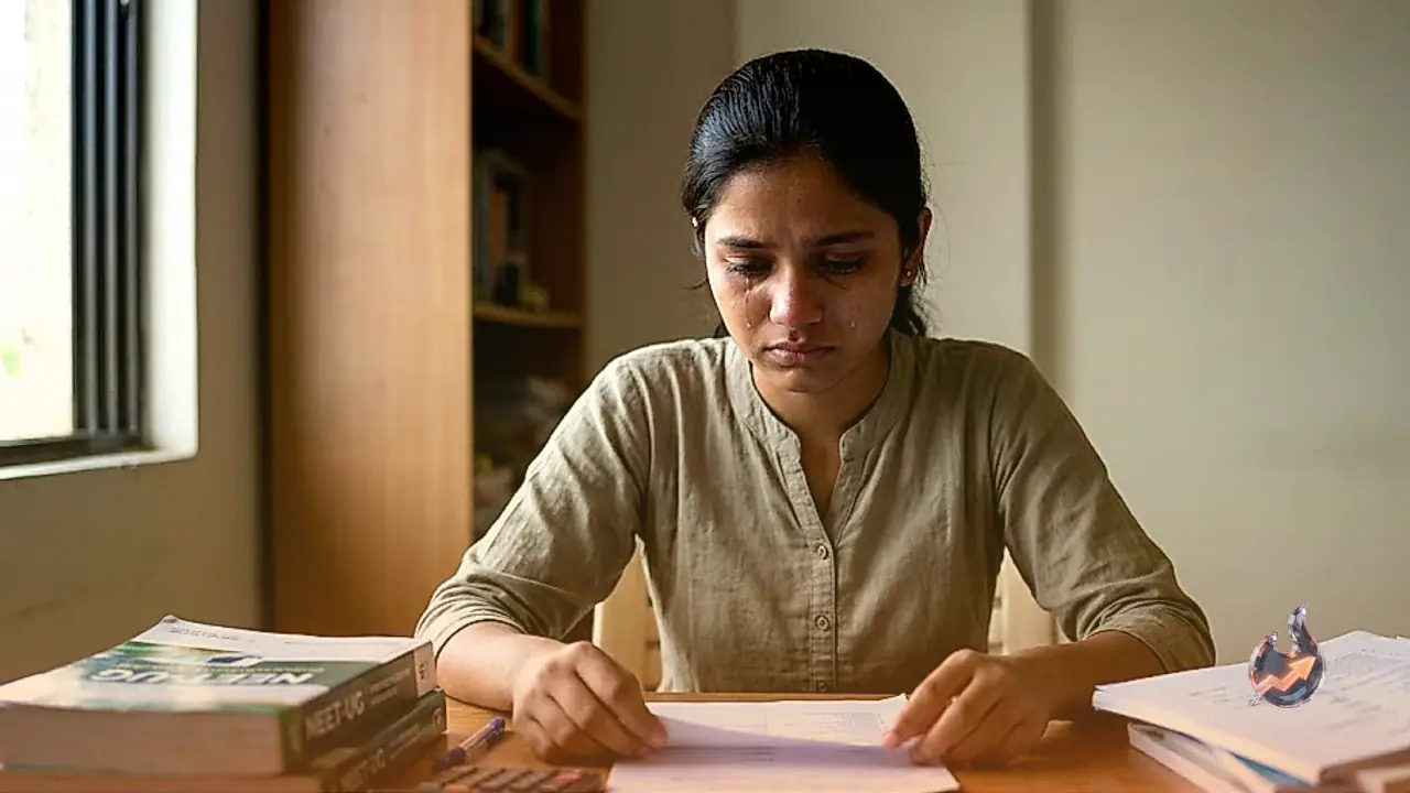 NEET री-एग्जाम में 166 अंक मिलने के बाद अहिल्यानगर में छात्रा अंकिता सांगले ने ली अपनी जान, मामला दर्ज