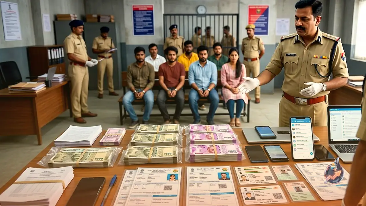 NEET री-एग्जाम में लखीसराय से 24 गिरफ्तार, सॉल्वर गैंग और 40 लाख की डील का पर्दाफाश