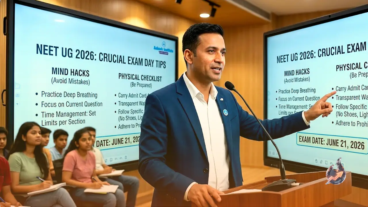 Crucial Exam Day Tips for NEET UG 2026: Expert Advice and Mind Hacks to Avoid Crucial Mistakes