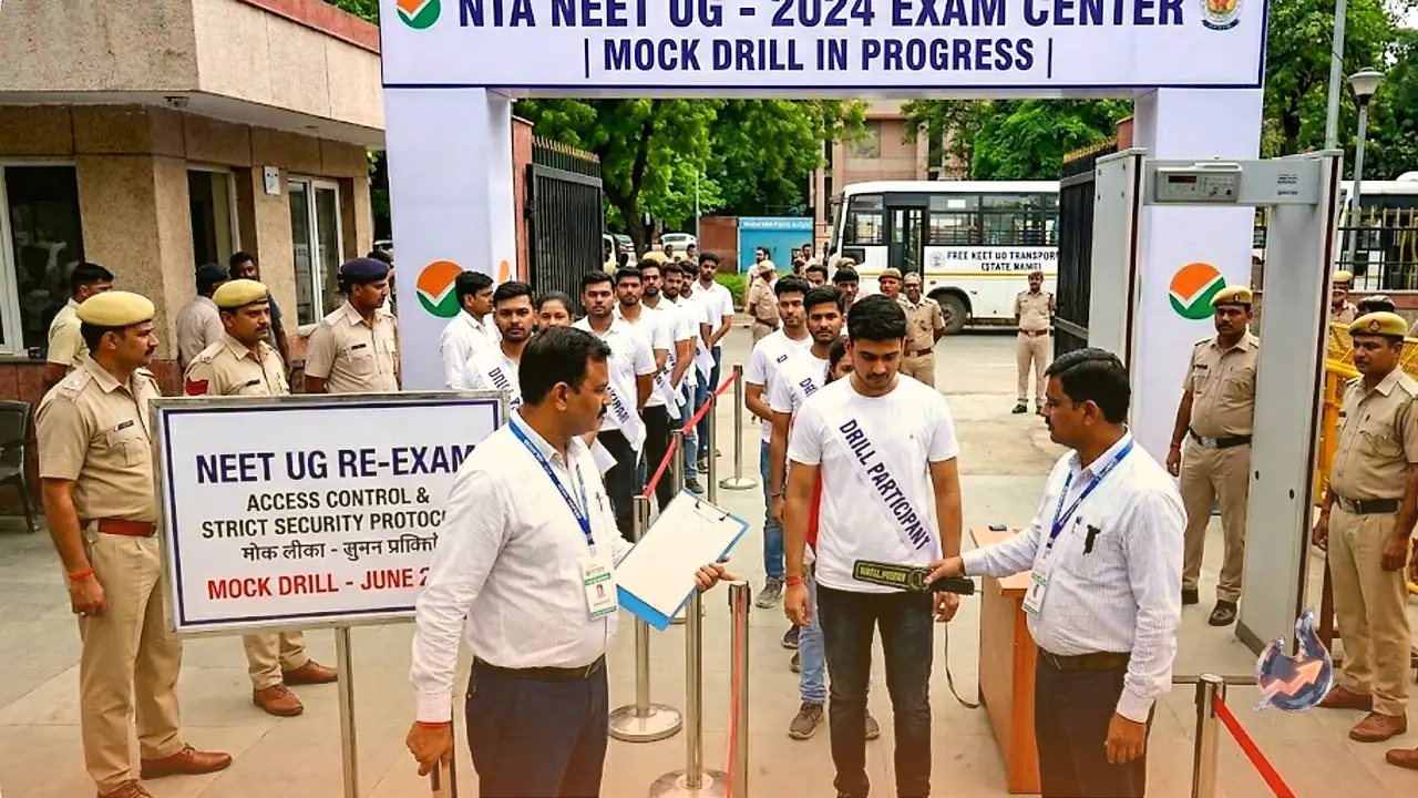 NTA Mounts Unprecedented Security Ahead of NEET UG Re-Exam as Nationwide Drills Begin