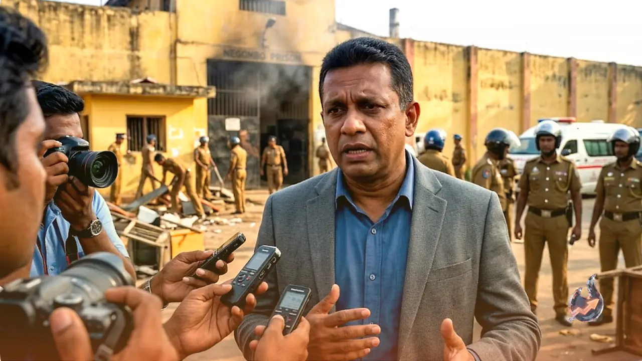 Twenty-six killed in Negombo prison violence as Sri Lanka's Justice Minister owns up to the tragedy