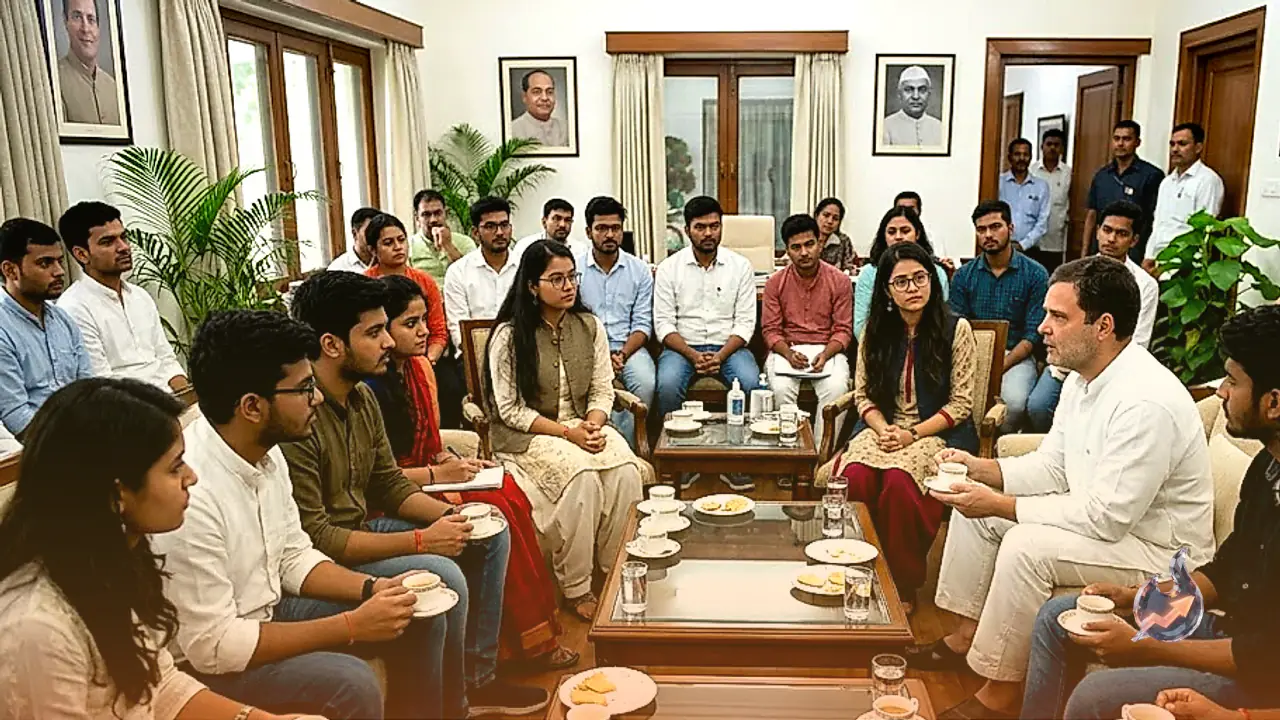 Neha Bora Rising Prominence Triggers Discontent In NSUI Prompting Rahul Gandhi To Intervene Over Tea