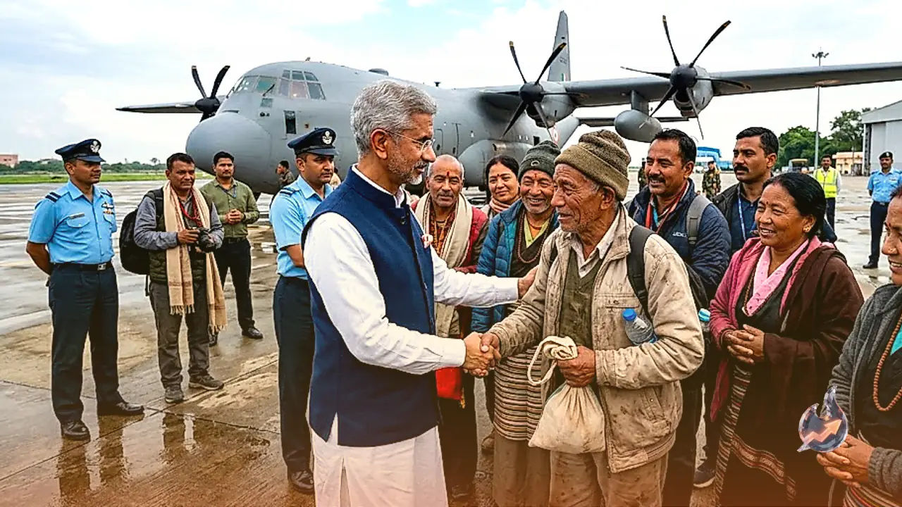 21 Kailash Mansarovar Pilgrims Trapped in Nepal Floods Return Safely, Foreign Minister S Jaishankar Meets Returned Group