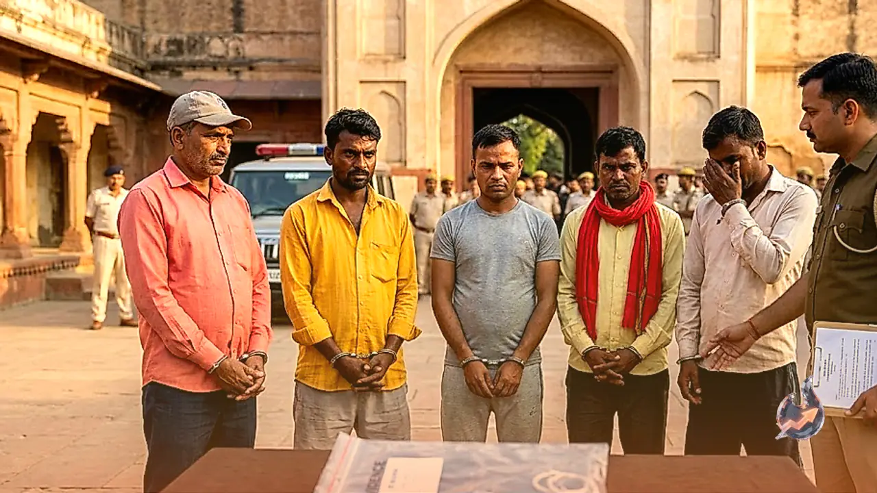 The Nepal Border Village Gang That Only Robbed GIVA Jewellery Showrooms Is Finally Caught in Agra