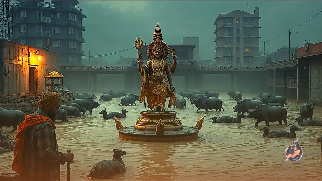 नेपाल में बाढ़ के बीच सिख युवकों ने बचाई भगवान शिव के शिवलिंग की शान