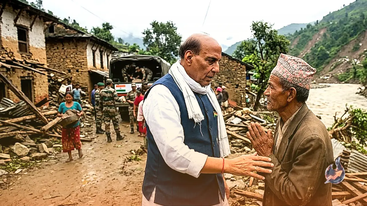 Rajnath Singh Assures All Possible Assistance to Nepal Following Devastating Floods and Landslides