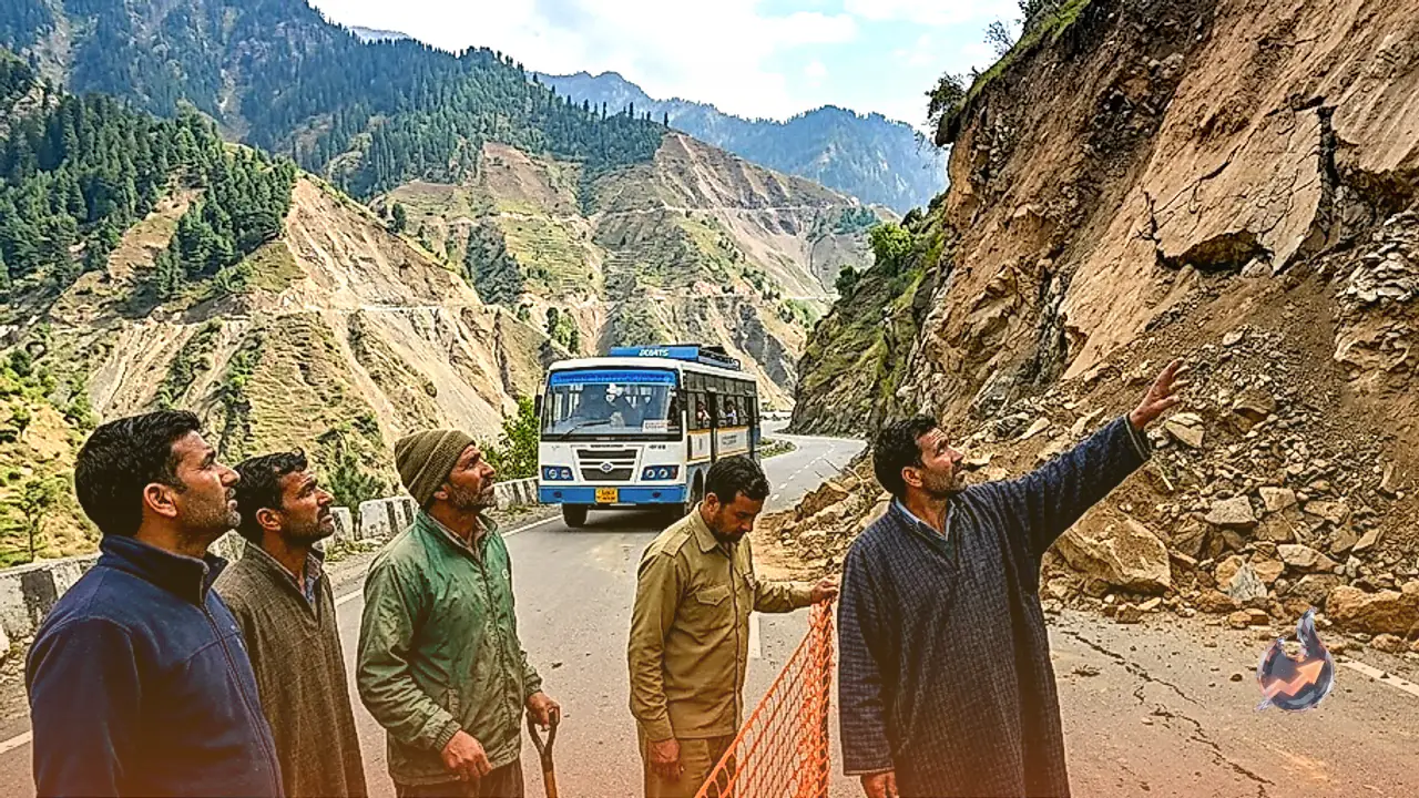 नेपाल त्रासदी के बाद जम्मू-कश्मीर पर खतरा, पांच जिलों में लैंडस्लाइड की बड़ी चेतावनी