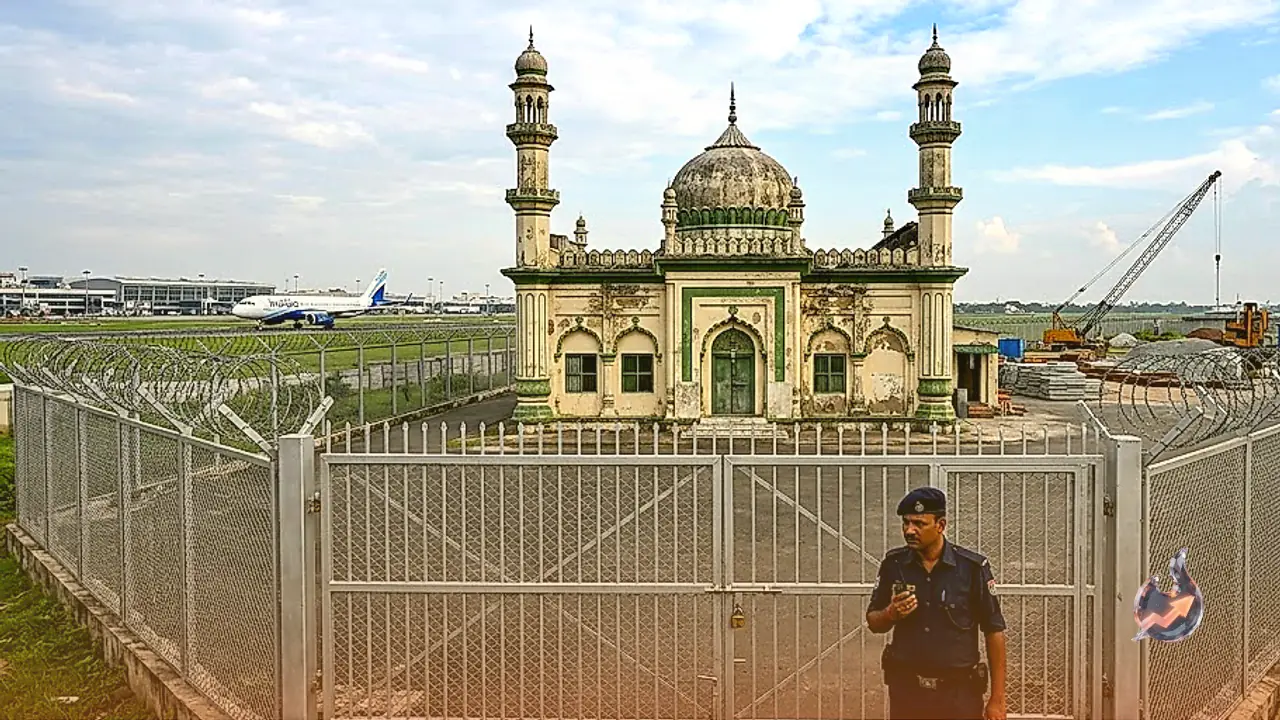 Netaji Subhash Chandra Bose International Airport: The complex standoff over a 136-year-old mosque