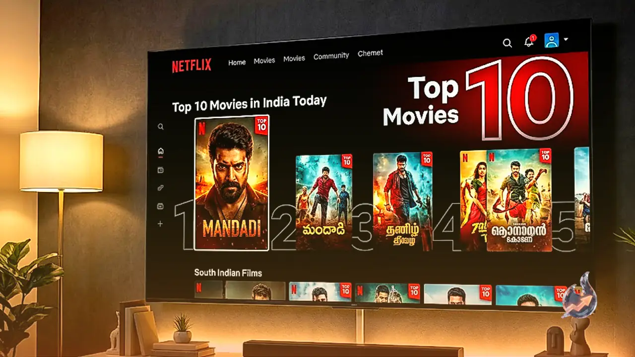 नेटफ्लिक्स टॉप 10 ट्रेंड्स रिव्यू (2026): साउथ फिल्मों का जबरदस्त दबदबा और नंबर 1 पर मंडाडी