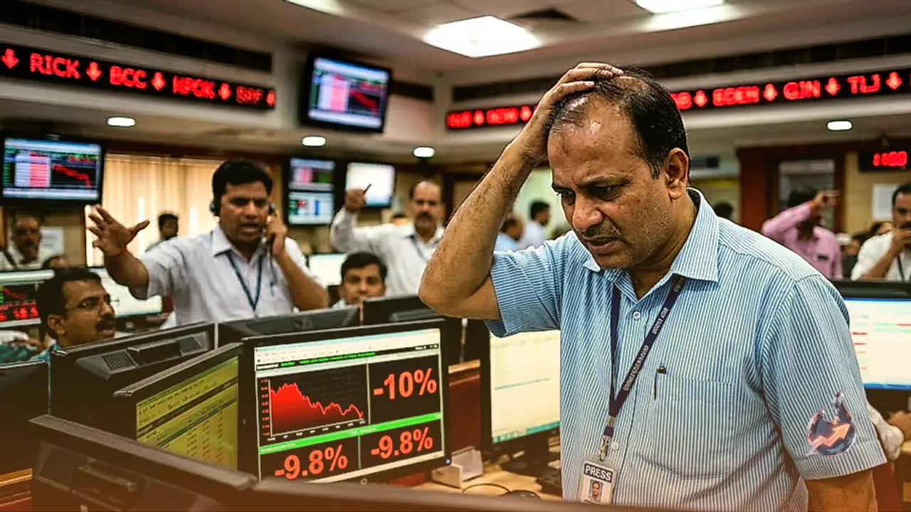 Leadership shake-up sends Godrej Consumer crashing 10% as Sensex and Nifty open in the red
