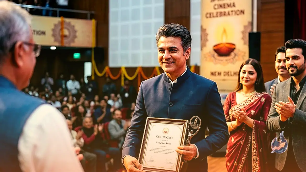 नई दिल्ली में सजी आध्यात्मिक शाम, फिल्म हनुमान अंश के कलाकारों और निर्माताओं को मिला साइटेशन ऑफ ऑनर