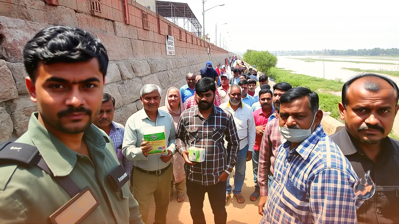 New Embankment From Faizullaganj to Naimish to Guard Gomti Belt Against Floods, 26 Item Relief Kits Distributed